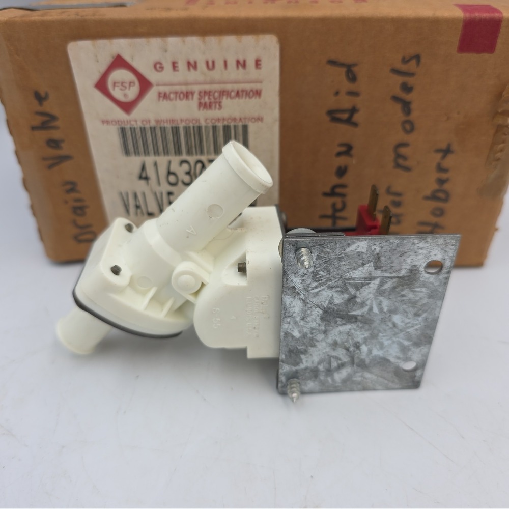 Whirlpool  4163075 Dishwasher Drain Valve